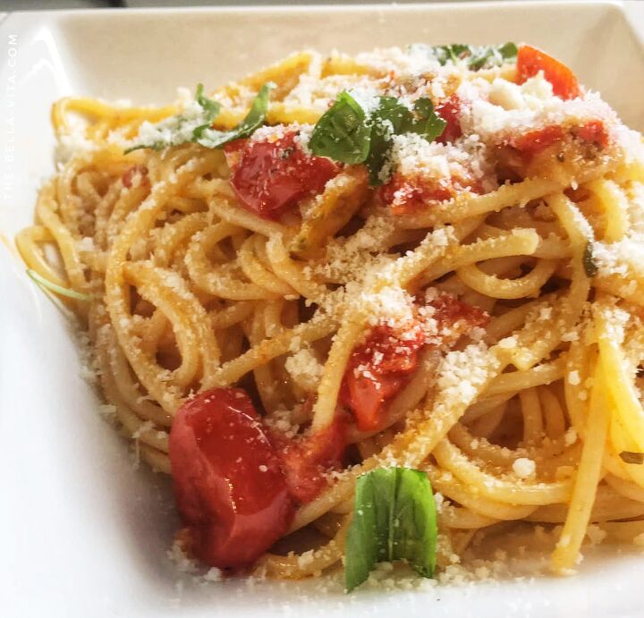 pasta with fresh tomatoes a quick and tasty recipe