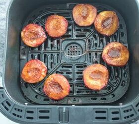 air fryer peaches recipe