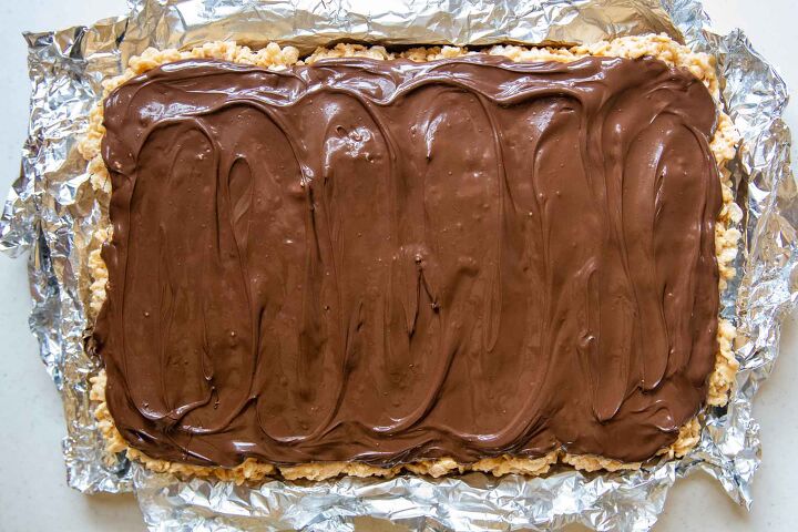 chocolate peanut butter rice krispie treats
