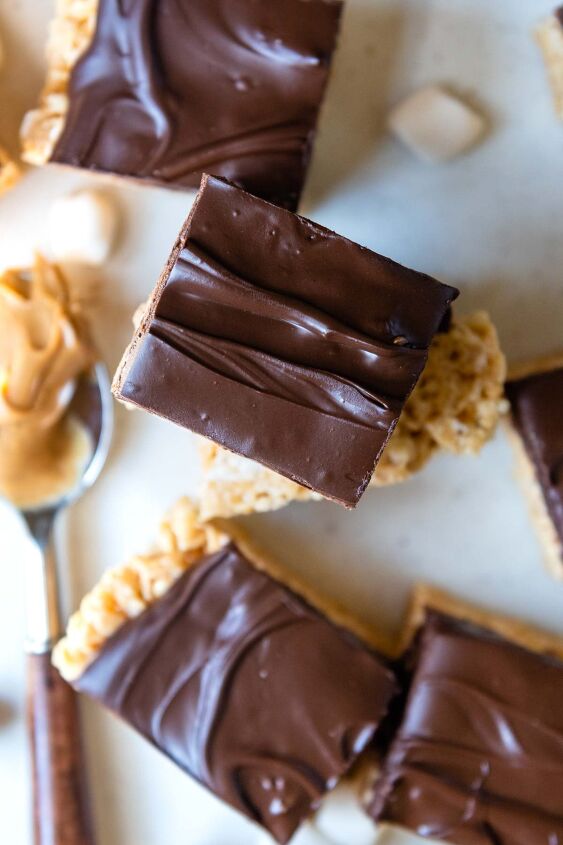chocolate peanut butter rice krispie treats