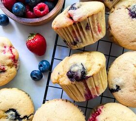 Mixed Berry Muffins With Buttermilk