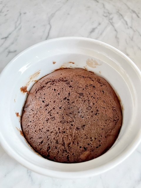low glycemic recipe for chocolate mug cake