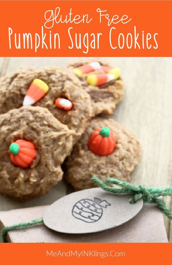 gluten free pumpkin sugar cookies