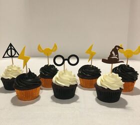 Cupcake Baking Cups & Flag Picks, Harry Potter