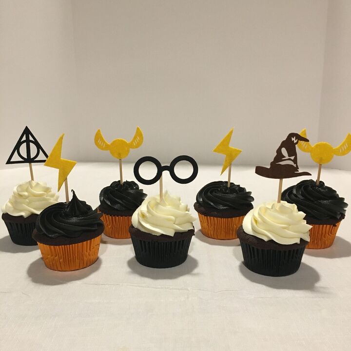 harry potter cupcakes