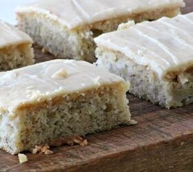 Banana Bars With Browned Butter Glaze