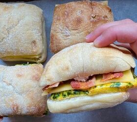 Bacon Gouda Breakfast Sandwiches