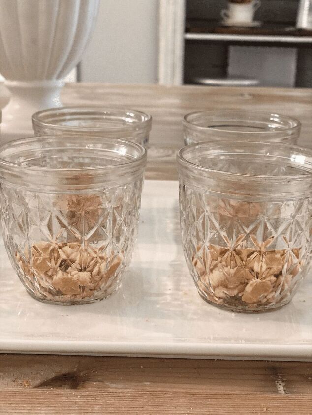 old fashioned banana pudding served in a jar