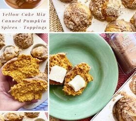 Cake Mix Pumpkin Streusel Muffins