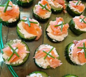 Savoury Cucumber Hors D'oeuvres