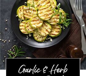 grilled garlic and herb zucchini recipe, PIN IT FOR LATER