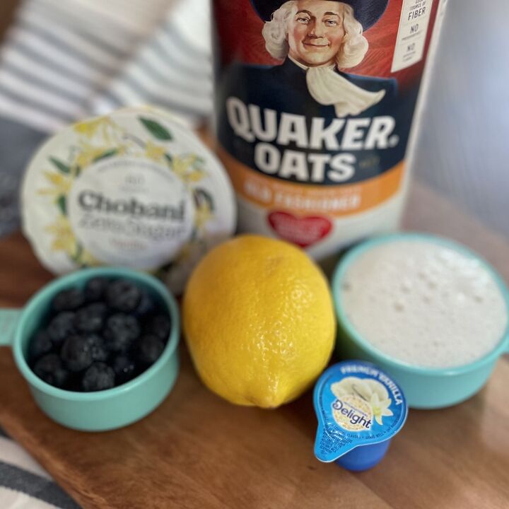 blueberry lemon overnight oats