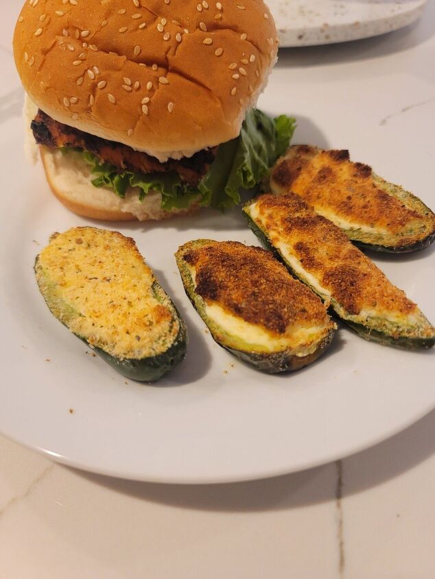 homemade jalapeno poppers from the peppers in your garden