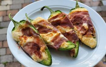 Grilled Cheesy Jalapeno With Prosciutto