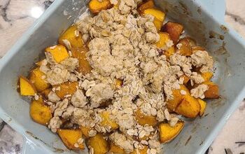 Peach Crisp With Oats