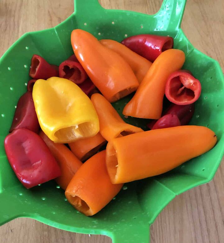 mini bell pepper poppers