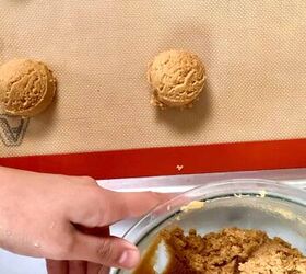 almond flour peanut butter cookies video, Step 6 a