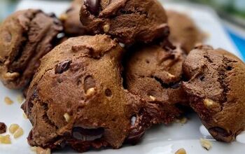 Healthy Double Chocolate Chip Cookies (Eggless Recipe)