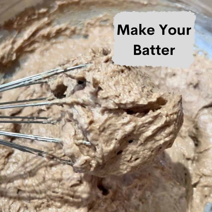 healthy double chocolate chip cookies eggless recipe, Healthy Eggless Double Chocolate Cookie Batter