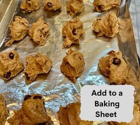 healthy double chocolate chip cookies eggless recipe, Healthy Double Chocolate Cookie Dough ready to bake