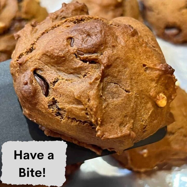 healthy double chocolate chip cookies eggless recipe, Low Calorie Double Chocolate Chip Cookie Yum
