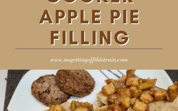 Slow Cooker Apple Pie Filling