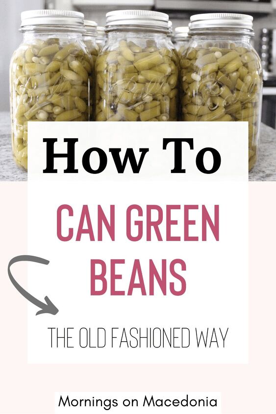 how to can green beans, Pin for later