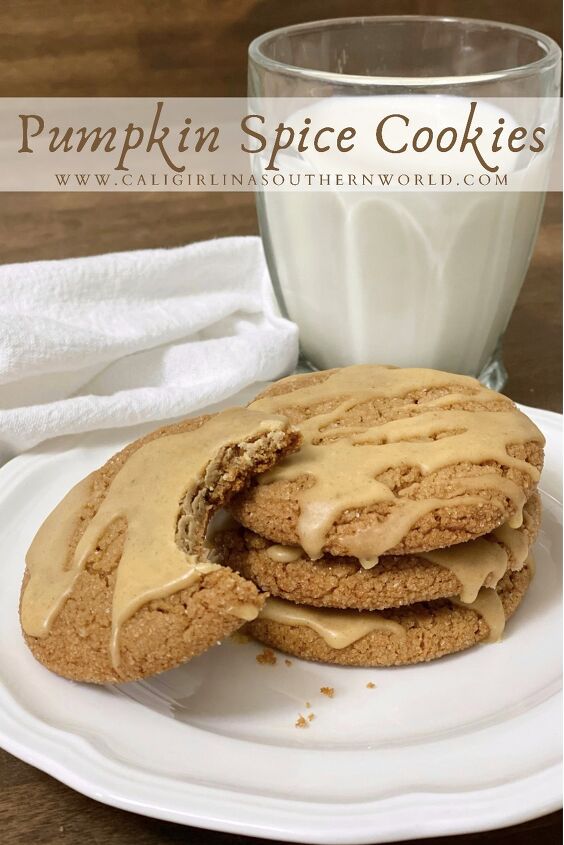 pumpkin spice cookies