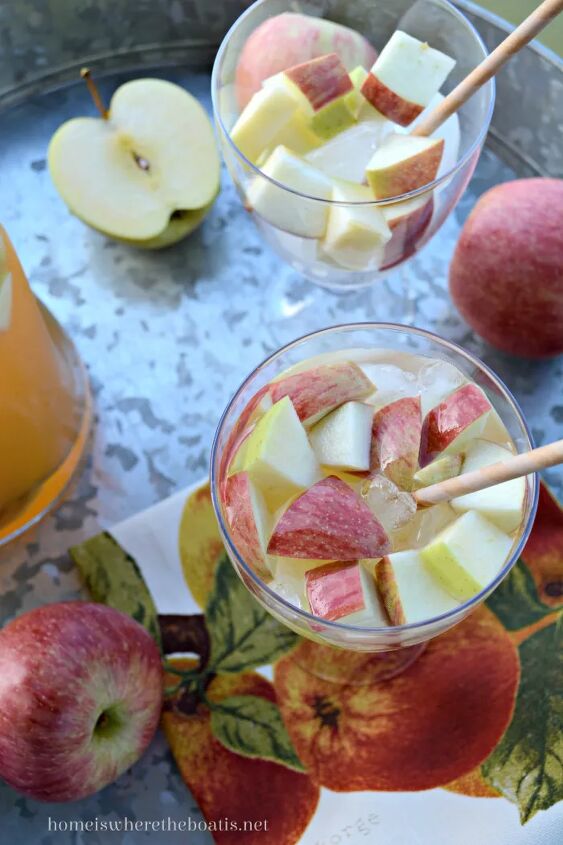 apple cider sangria