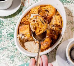 Chocolate Sourdough Bread Pudding for Two