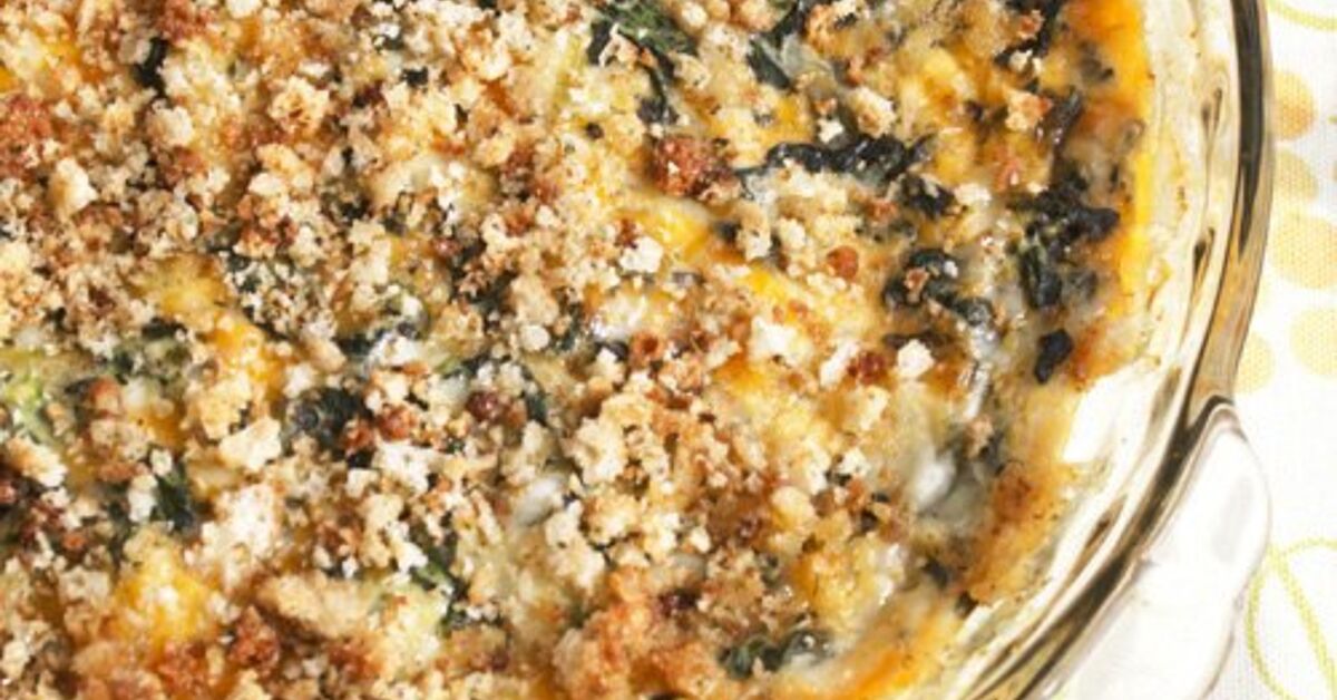 Crustless Spinach Quiche | Foodtalk