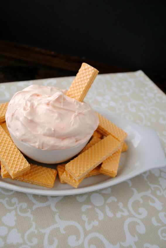 creamsicle fruit dip with fluff