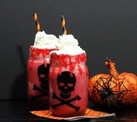 10 ghoulishly good main courses and desserts to haunt your taste buds, Bloody Red Velvet Cocoa Halloween Hot Chocolate