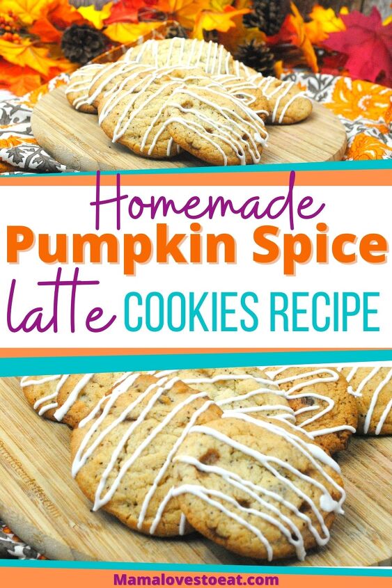 pumpkin spice latte cookies