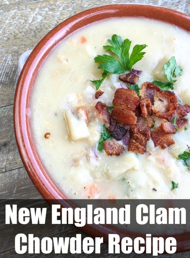 10 of the most fitting recipes for presidents day, New England Clam Chowder