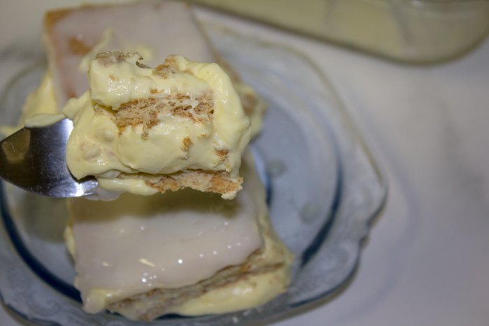 lemon icebox cake
