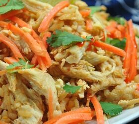 instant pot thai chicken rice bowl