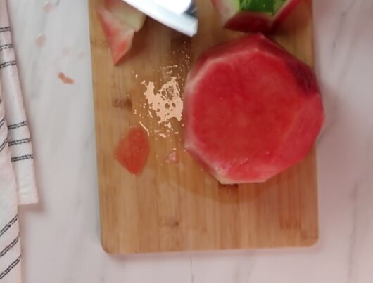 watermelon cooking