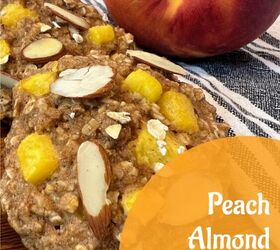 peach almond breakfast cookies