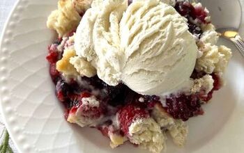 Easy and Delicious Triple Berry Dump Cake