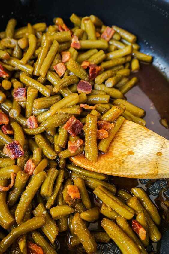 crack green beans stovetop oven crock pot