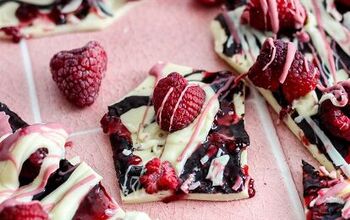 Ruby Raspberry Triple Chocolate Bark