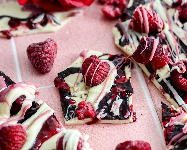 Ruby Raspberry Triple Chocolate Bark | Foodtalk