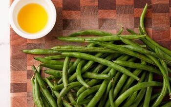 Simple Air Fried Green Beans