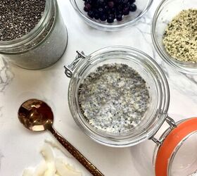 blueberry coconut chia pudding