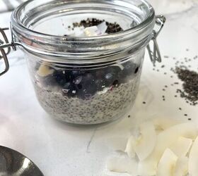 Blueberry Coconut Chia Pudding | Foodtalk
