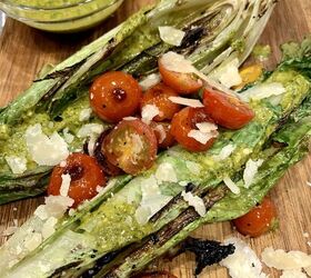 Grilled Romaine Salad & Creamy CilantroDressing