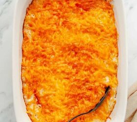 easy cheesy hashbrown casserole without soup, Bake until hot and bubbly