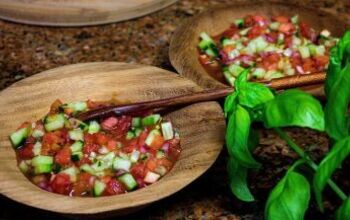 Kachumbari With Tea Vinaigrette