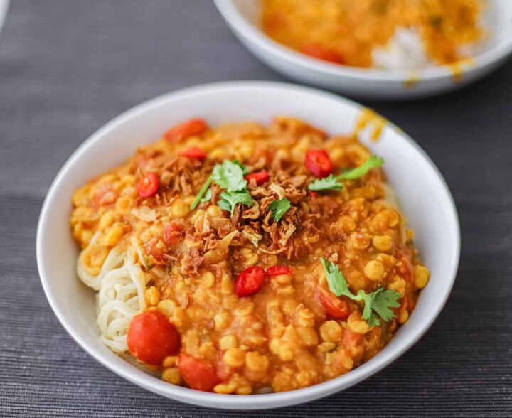 vegan lentils with tomatoes and tamarind a simple quick and delicio